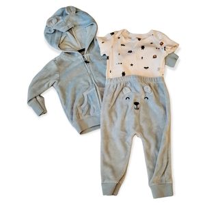Carter's 3-Piece Little Jacket Set, size 9 Months